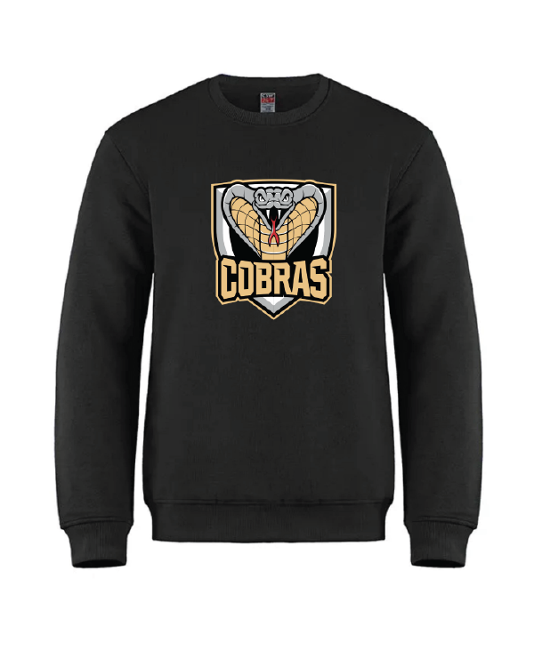 Youth Crewneck Sweater / Color Black